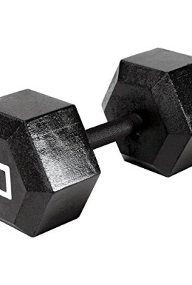 Marcy-Marcy-ECO-Iron-Hex-Dumbbell-Black-Iron-40-0