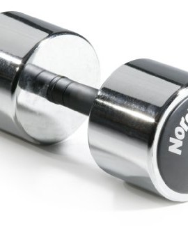 Nordictrack-Dumbbell-Chrome-40-Pound-0