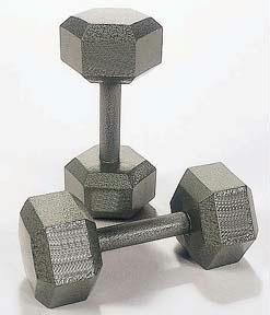 Olympia-Sports-BE512D-Pro-Hexhead-Dumbbell-40-lbs-0