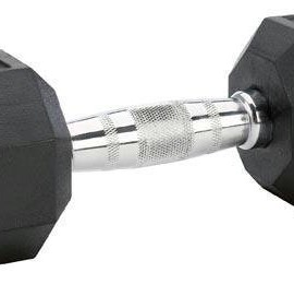Olympia-Sports-BE522D-Rubber-Coated-Dumbbell-40-lbs-0