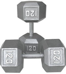 Pair-120-lb-Cast-Iron-Dumbbells-0