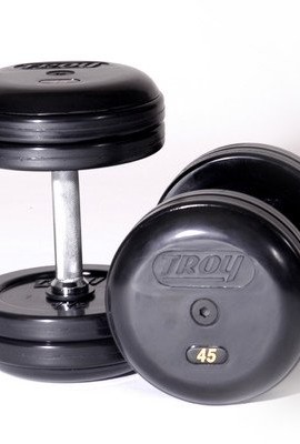 Pro-Style-Rubber-Dumbbells-Set-of-2-Size-475-lbs-0