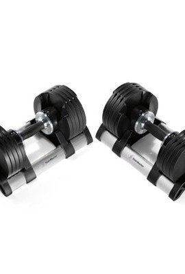 StairMaster-Pair-of-TwistLock-Adjustable-Dumbbells-100-Pounds-0