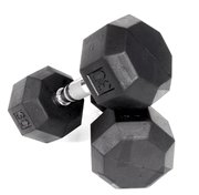 VTX-8-Sided-Rubber-Encased-Dumbbells-30-lb-50-lb-Set-0