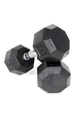 VTX-Rubber-Encased-Octagonal-Dumbbells-14-in-Dia-x-12-in-H-55-lbs-0