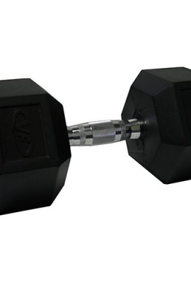 Valor-Fitness-RH-55-55lb-Rubber-Hex-Head-Dumbbell-single-dumbbell-0