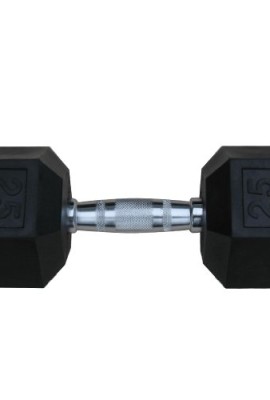 Yes4All-25-lbs-Rubber-Coated-Hex-Dumbbells-w-Ego-Handle-BAADZ-0