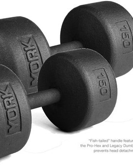 York-Barbell-150-lb-Legacy-Solid-Professional-Round-Dumbbells-0