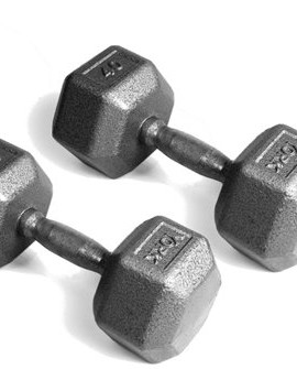 York-Barbell-40-lb-Ergo-Handled-Pro-Hex-Dumbbells-0