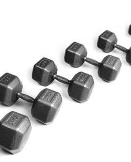 York-Barbell-5-lb-to-50-lb-Pro-Hex-Dumbbell-Set-with-Rack-0