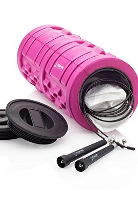 1-Rated-Foam-Roller-with-Removable-End-Caps-For-Storage-pink-0-0