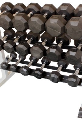 3-Tier-36-Dumbbell-Rack-w-5-50-Lb-Rubber-Dumbbells-Rubber-Mat-0