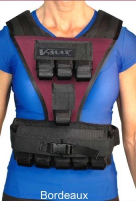 45-lb-V-Max-Womens-Running-and-Fitness-Weight-Vest-Bordeaux-0