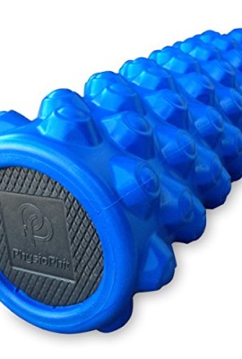 Best-Exercise-Foam-Roller-PhysioPhit-High-Density-Extra-Firm-Foam-Roller-with-Trigger-Points-for-Deep-Tissue-Muscle-Massage-0