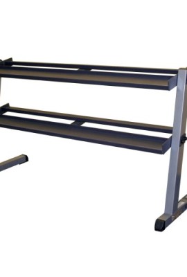 Body-Solid-GDR60-2-Tier-Horizontal-Dumbbell-Rack-0