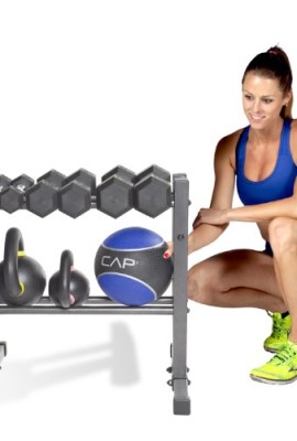 CAP-Barbell-24-Utility-Rack-for-Dumbbells-Medicine-Balls-and-Kettlebells-0-1