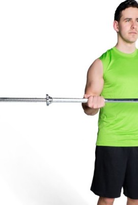 CAP-Barbell-Threaded-Standard-Bar-1-Inch-250-Pound-Capacity-5-Feet-0-2