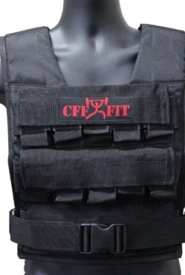 CFF-Adjustable-Weighted-Vest-Shell-Only-Holds-Up-To-44lbs-0