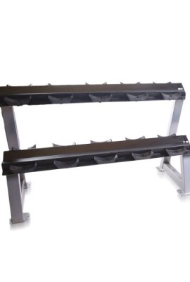 Cap-Barbell-2-Tier-Dumbbell-Rack-with-Saddles-0