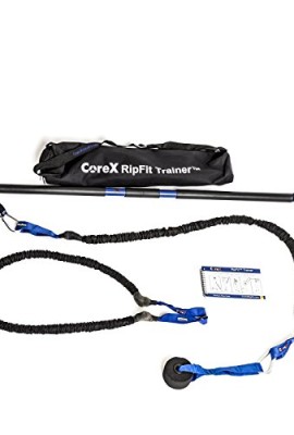 CoreX-Ultimate-Functional-Fitness-Bundle-Dip-Bars-Club-Bodyweight-Suspension-Straps-RipFit-Trainer-Functional-Fitness-Training-Bag-CoreMount-Door-Anchor-0-2