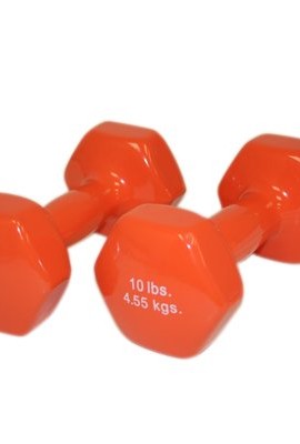DSS-CanDo-vinyl-coated-dumbbell-10-lb-Orange-pair-0