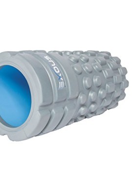 Exous-Bodygear-Performance-High-Density-Grid-Foam-Roller-Advanced-Trigger-Point-Massage-Therapy-with-Video-Instruction-0