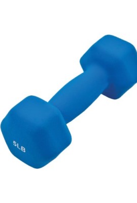 GoFit-Neoprene-Dumbbell-Single-Blue-5-Pound-0
