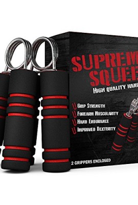Hand-Strengthener-Set-2-Hand-Grips-Included-Forearm-Exerciser-Perfect-for-Increasing-Hand-Grip-Forearm-and-Wrist-Strength-66-Pound-Resistance-Intermediate-Medium-Level-Grip-Strengthener-0