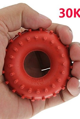 New-30KG-Rubber-Ring-Grip-Hand-Gripper-Device-Strength-Red-0