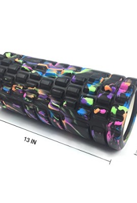 PROCIRCLE-Foam-Roller-Galaxy-13-High-Density-Massage-Muscle-Roller-Unique-Painting-Design-Perfect-for-Physical-Therapy-Myofascial-Release-100-Satisfaction-Guarantee-0-1