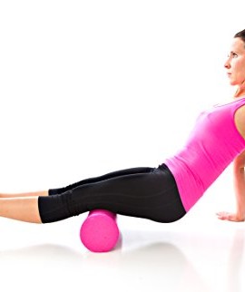 Pink-Exercise-Foam-Roller-with-Trigger-Point-Design-Massages-Soothes-Refreshes-And-Invigorates-Fits-Conveniently-Inside-Your-Sports-Bag-0-2