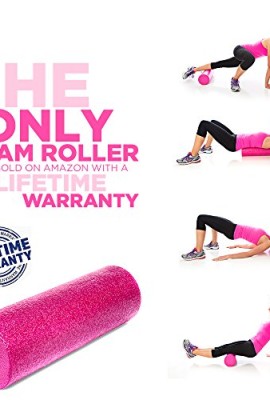 Pink-Exercise-Foam-Roller-with-Trigger-Point-Design-Massages-Soothes-Refreshes-And-Invigorates-Fits-Conveniently-Inside-Your-Sports-Bag-0-4