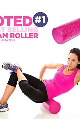 Pink-Exercise-Foam-Roller-with-Trigger-Point-Design-Massages-Soothes-Refreshes-And-Invigorates-Fits-Conveniently-Inside-Your-Sports-Bag-0-5