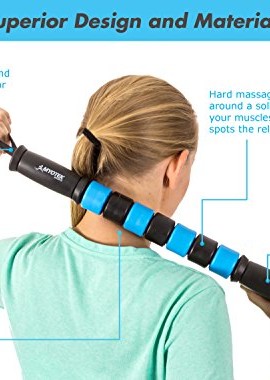 Premium-Self-Massage-Muscle-Roller-Stick-Instant-Relief-for-Muscle-Cramping-and-Soreness-Release-Myofascial-Trigger-Points-Increase-Flexibility-and-Mobility-Versatile-and-Portable-0-0
