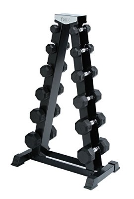 SPRI-Deluxe-Rubber-Dumbbell-A-Frame-Rack-0-0