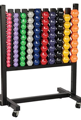 SPRI-Deluxe-Vinyl-Dumbbell-Rack-0-0