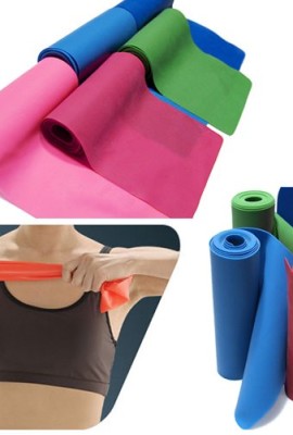 TOOGOOR-15m-Exercise-Pilates-Yoga-Dyna-Resistance-Workout-Physio-Aerobics-Stretch-Bands-0