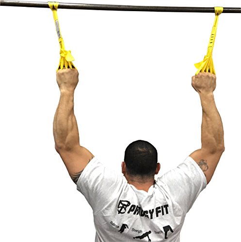 Talon Pull Up Grip Strength Straps - Nylon Finger And Thumb Loops For Grip Training Rock Climbing Hand And Arm Strengthener By Core Prodigy