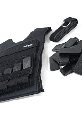 Titan-Fitness-Adjustable-Weighted-Vest-30LB-Resistance-Weight-Training-Football-0-3