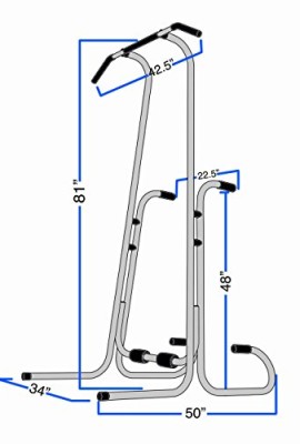 Titan-Fitness-PT1690-Power-Tower-Workout-Station-Pull-Up-Bar-Dip-Exercise-Cage-0-0