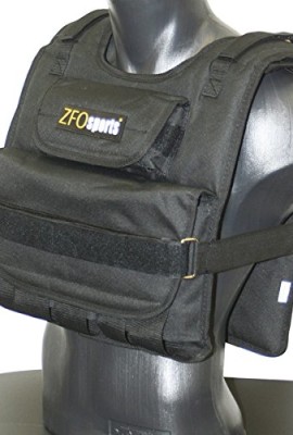 ZFOsports-30LBS-ADJUSTABLE-WEIGHTED-VEST-0