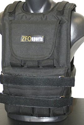 ZFOsports-60LBS-ADJUSTABLE-WEIGHTED-VEST-0