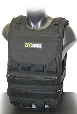 ZFOsports-70LBS-ADJUSTABLE-WEIGHTED-VEST-0