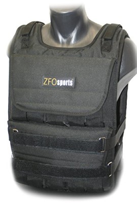 ZFOsports-80LBS-ADJUSTABLE-WEIGHTED-VEST-0