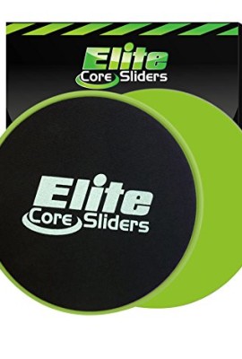 2-Core-sliders-1-Rated-Gliding-Discs-for-Exercise-on-Amazon-Dual-Sided-for-Use-on-Carpet-or-Hardwood-Floors-Very-Effective-Core-Trainer-and-Abdominal-Exercise-EquipmentGreen-0
