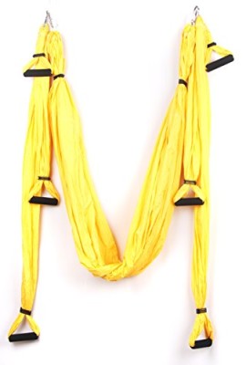 Aerial-Yoga-Swing-Hammock-Golden-Yellow-With-Six-Handles-25mW-x-15mL-0