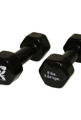 CanDo-vinyl-coated-dumbbell-8-lb-Black-pair-0