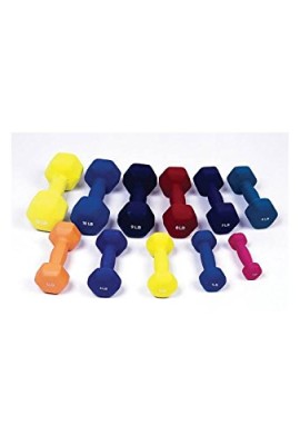 Dumbell-Weight-Color-Neoprene-Coated-9-Lb-0