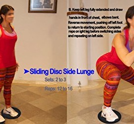 Fitness-Gliding-Discs-by-IFITBELT-2-Dual-Sliding-Sliders-Core-Sliders-Glide-Discs-for-Use-on-Floors-Abdominal-Equipment-Body-Shaping-and-Core-Trainer-with-Low-Impact-0-5