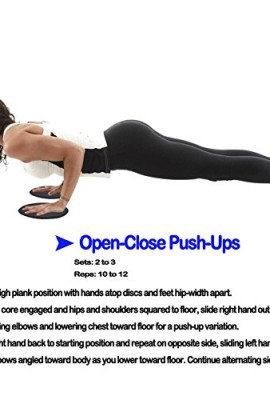 Fitness-Gliding-Discs-by-IFITBELT-2-Dual-Sliding-Sliders-Core-Sliders-Glide-Discs-for-Use-on-Floors-Abdominal-Equipment-Body-Shaping-and-Core-Trainer-with-Low-Impact-0-6